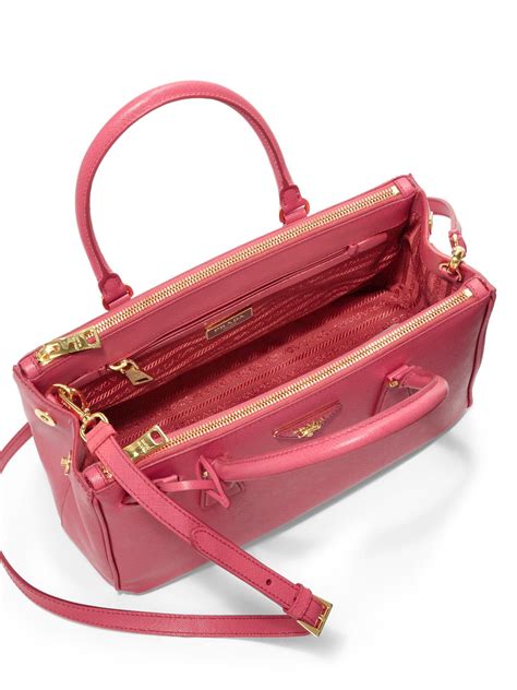 prada small saffiano lux tote pink|Prada small saffiano lux.